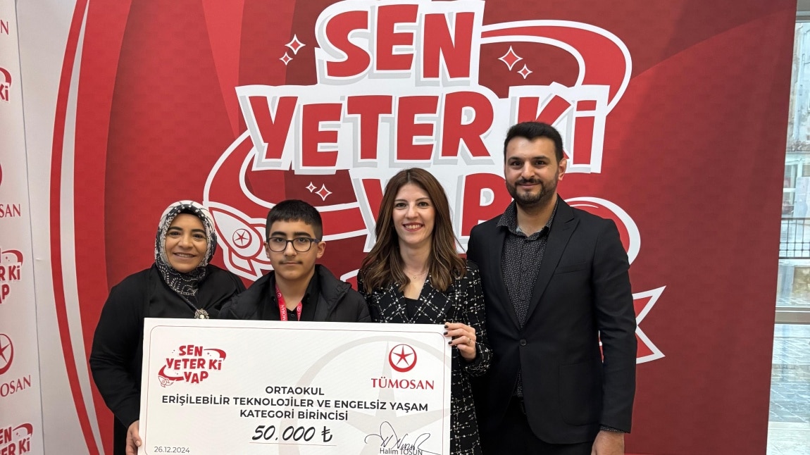 “Sen Yeter Ki Yap” Yarışması Türkiye Birinciliği